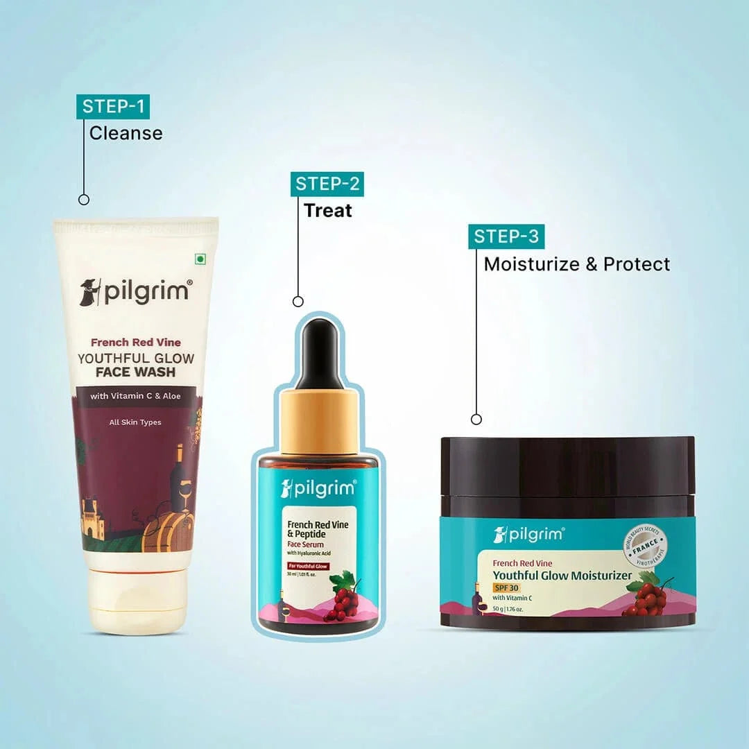 Red Vine Face Serum for Anti-Ageing!